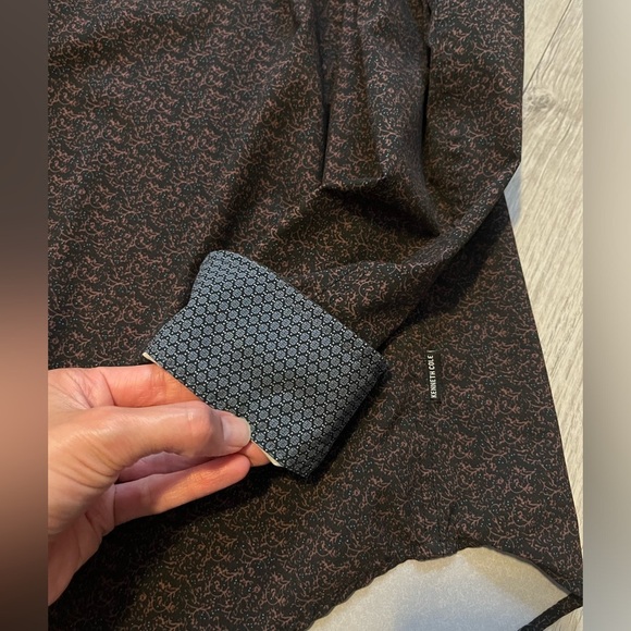 Kenneth Cole slim fit button down shirt M - Picture 5 of 9